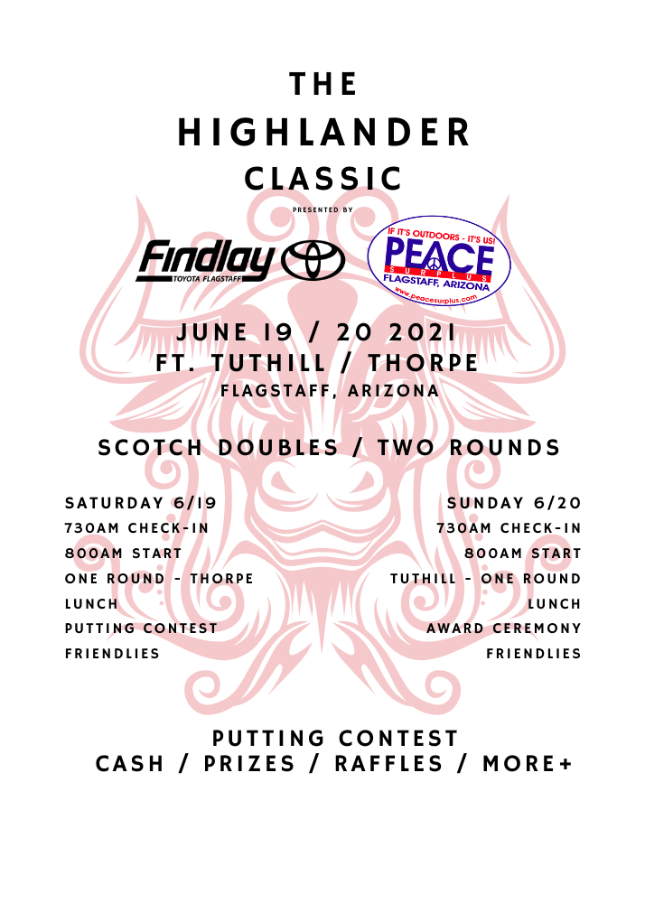 The Highlander Classic Disc Golf Event