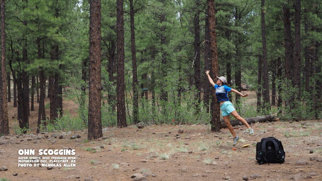 Honoring Sportsmanship - Ohn Scoggins at McPherson Disc Golf Course in Flagstaff, AZ